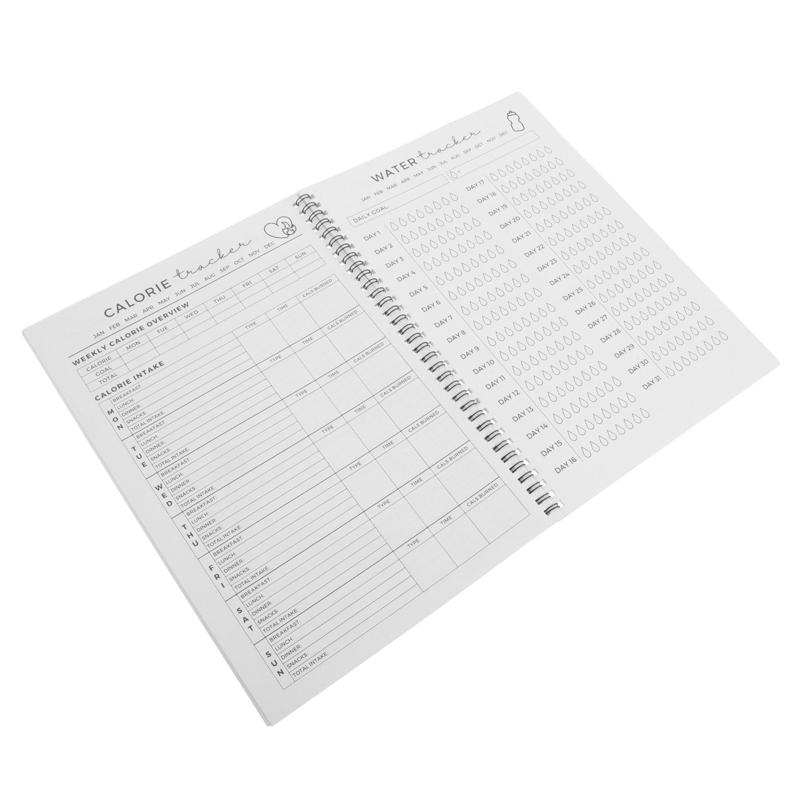 Nutrition Workout - Fitness Log Book 11.7 X 8.5