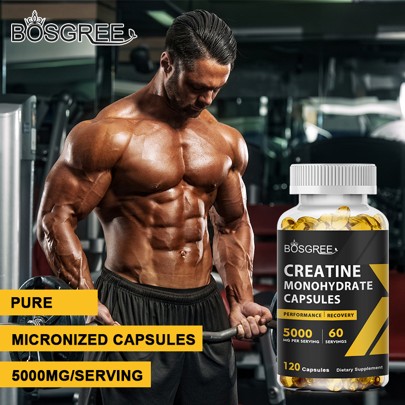 Creatine Monohydrate Capsules  - огляд і ціна Pre Workout Supplement