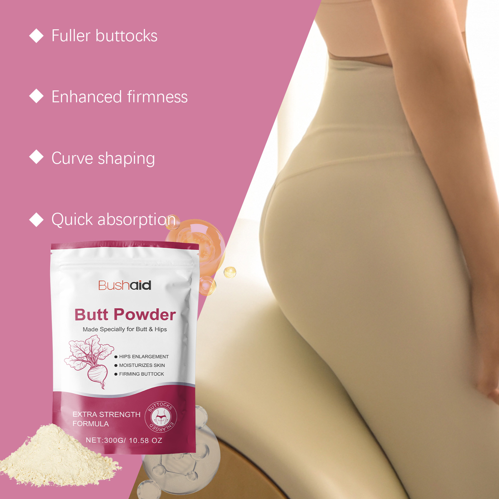 Hip Muscle Gain Protein Powder - огляд і ціна Nutrition Workout