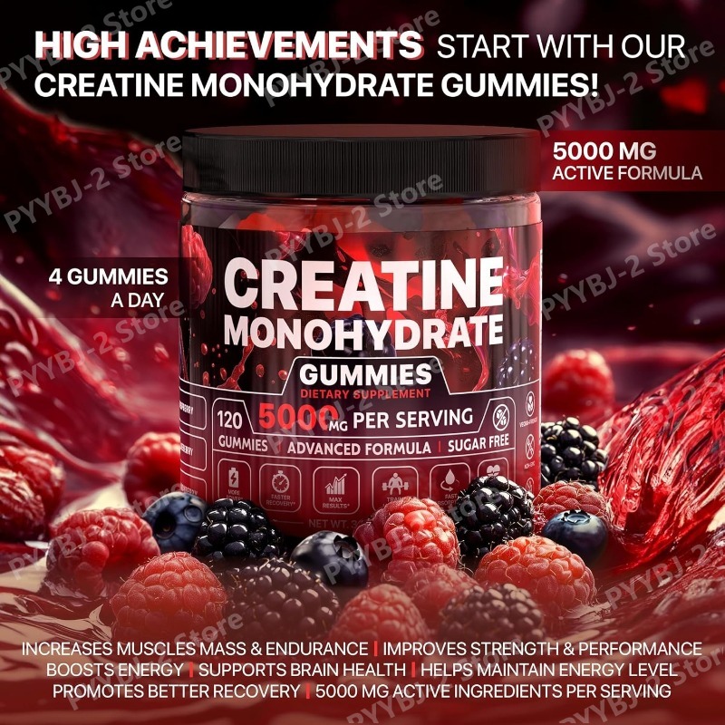 Creatine Monohydrate Gummies R - огляд і ціна Pre Workout Supplement