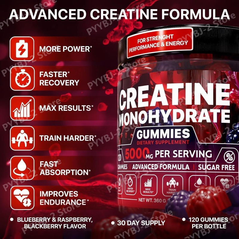 Creatine Monohydrate Gummies R - огляд і ціна Pre Workout Supplement