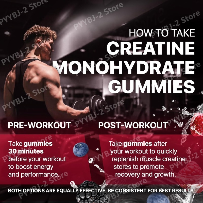 Creatine Monohydrate Gummies R - огляд і ціна Pre Workout Supplement